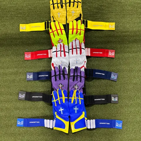 Unwritten Long Cuff Batting Gloves | Flashy Series