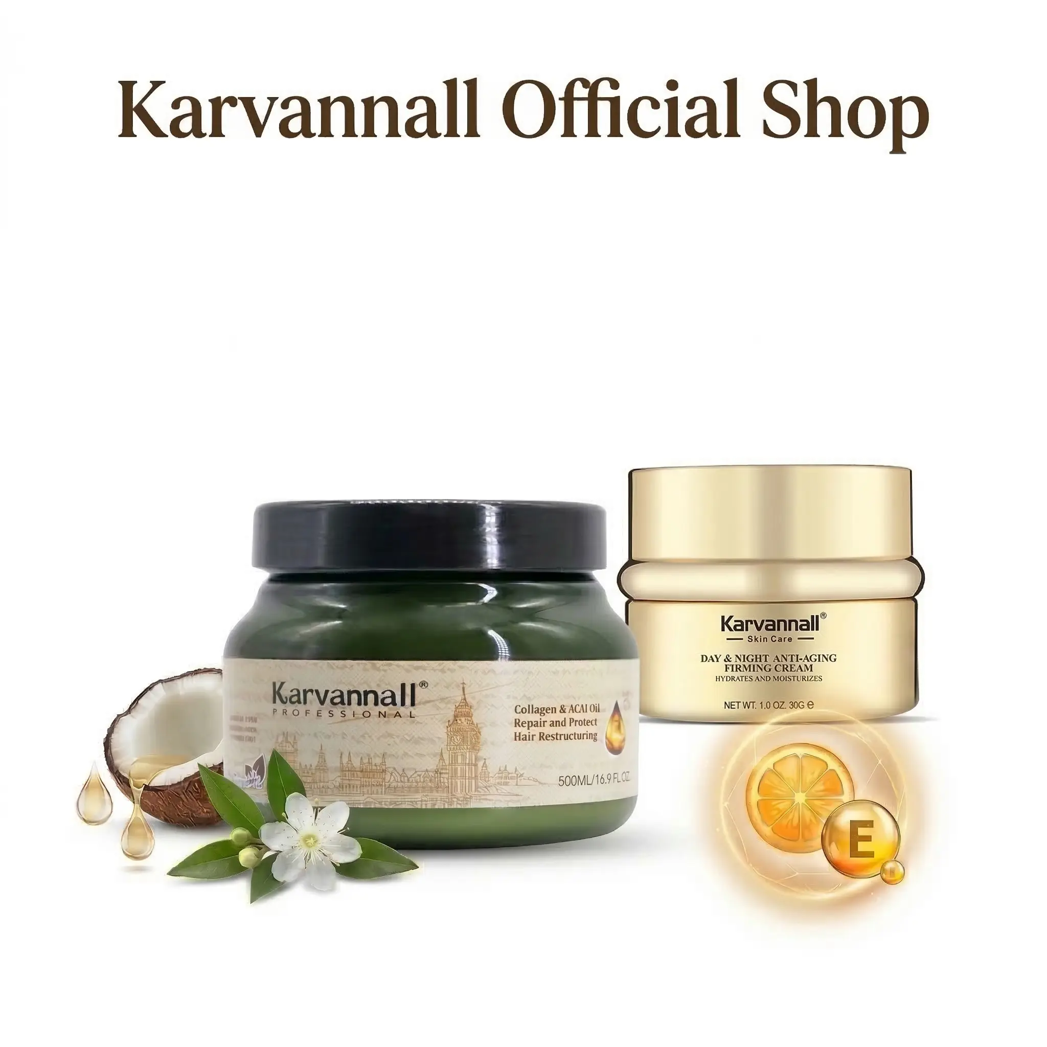 Mask 500ml+DAY&NIGHT CREAM 30ml Free