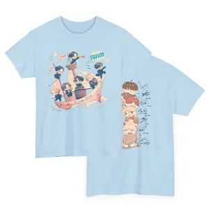 Swim Adventure Graphic T-Shirt, Kpop World Tour 2026 Shirt