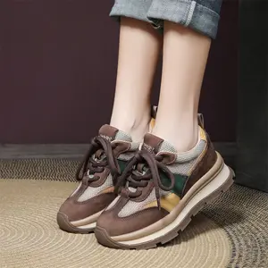 Vintage design German training shoes, new model for spring 2026, versatile casual shoes for women, Maillard sneakers