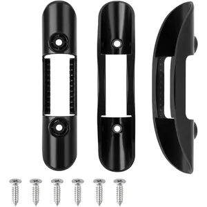 3 Pack Kayak Paddle Holder Clip Deck Track Mount Keeper with Screws Shaft Clamp Snap Bracket for Canoe Boat Oars Raft Surfing Fishing
