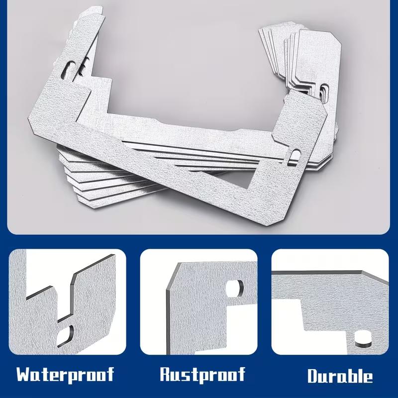 20 Pcs Metal Wall Plate Spacers 1P+N Recessed Electrical Outlet Leveling Shims Industrial Grade Non-Slip Switch Plate Spacers for Standard Electrical Boxes Sturdy Durable Home Improvement Hardware