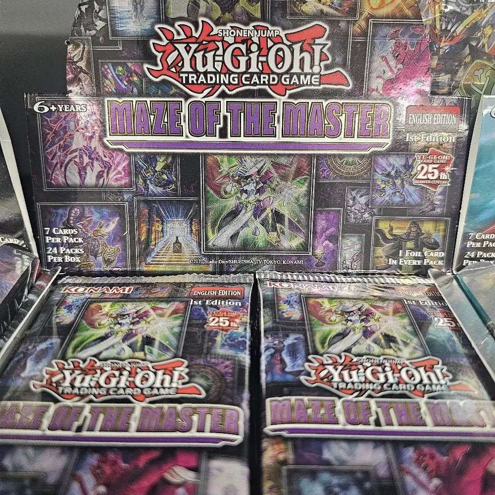 Yu-Gi-Oh Maze Of The Master Pack Factory Sealed - TikTok Shop Yu-Gi-Oh Maze Of The Master Pack Factory Sealed - TikTok Shop