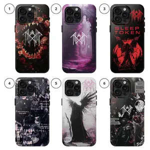 Sleep Token Phone Case for iPhone for Samsung, Phone Accessories, Cute Phone Case, Fashion Case, Perfect Gift for HerHim, Phone Case for iPhone, Creative Dual Layer Case