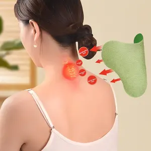 Mugwort Natural Herbs & Plant Extract Heat Patches for Pain Relief, 72-Count Multi-Pack - 8-Hour Gentle Heat for Neck, Shoulder Muscles