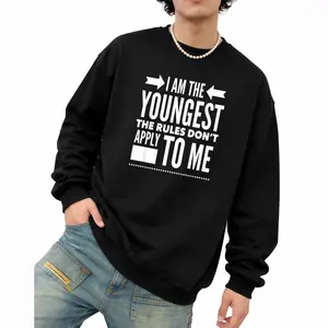 Gift Idea: Youngest Sibling Sweatshirt with Long Sleeves for Any Occasion