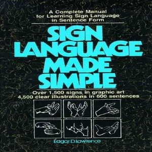 USED-Sign Language Made Simple by Edgar D. Lawrence (Hardcover)