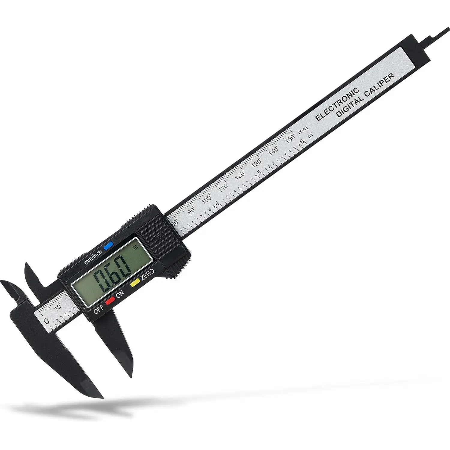 Digital Caliper With Large LCD Screen, Electronic Digital Calipers, 1 Count Plastic Vernier Calipers, Portable Caliper Measuring Tool, With Inch/mm Conversion, Hand Measuring Tool