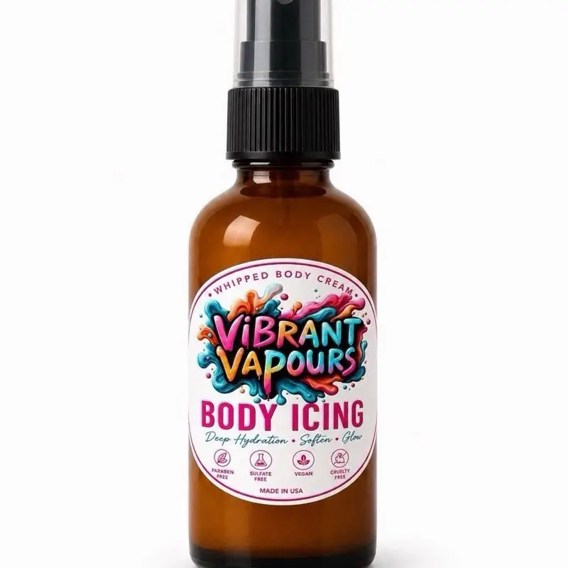 Vibrant Vapours 4oz | Sprayable Soft Serve | Hydrating Body Cream