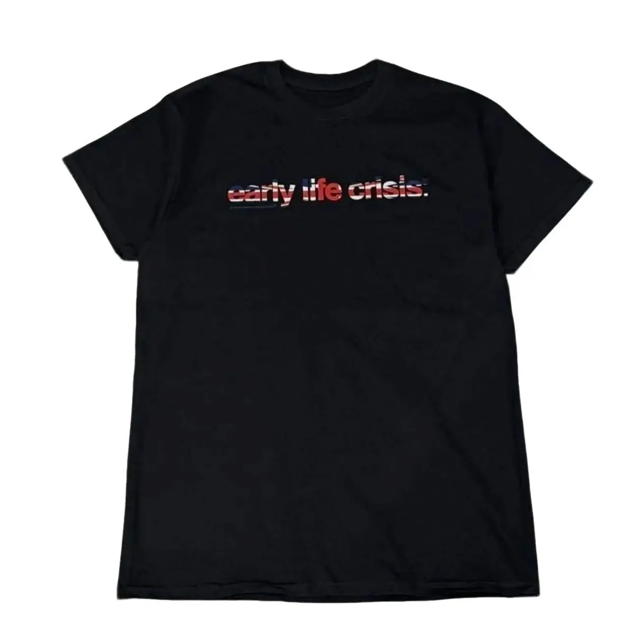 Nettspend Early Life Crisis EU Flags Tour Merch T-Shirts Underground Outfit Fans Gift Idea, Streetwear T-Shirt, Hip Hop Merch 4