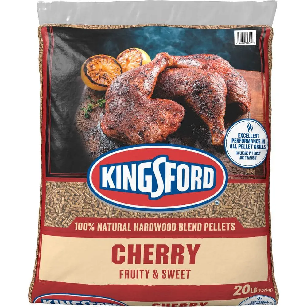 20 lbs. Cherrywood BBQ Smoker Wood Grilling Pellets