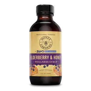 Elderberry Syrup with Grade A Raw Honey