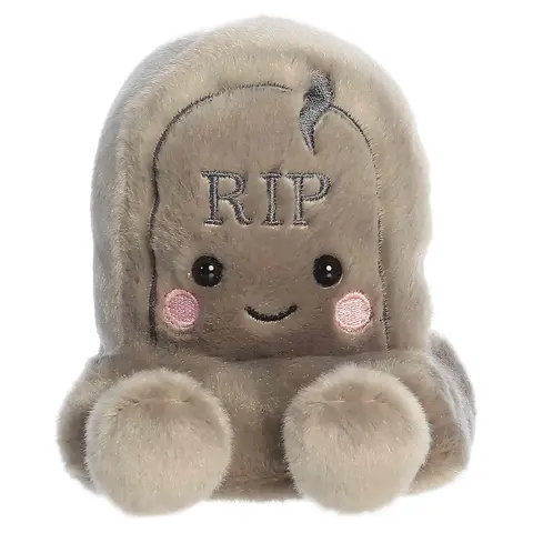 Palm Pals Spooky Thom Tombstone Mini Soft Plush Collectable Stuffed Animal