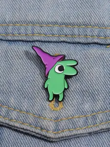 Cute Cartoon Design Brooch, Enamel Pin Suitable for Backpacks, Jeans, Scarves, Hats Decoration, Trendy All-match & Exquisite Brooch for Birthday Gift