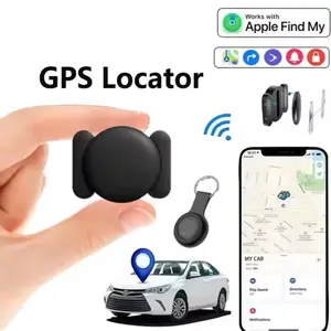 Magnetic GPS Locator Tracker - Anti-Lost Finder for Pets, Elderly - Compatible with iPhone Find My, Android - For Wallet, Suitcase, Car