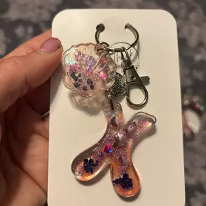 Alphabet letter keychain