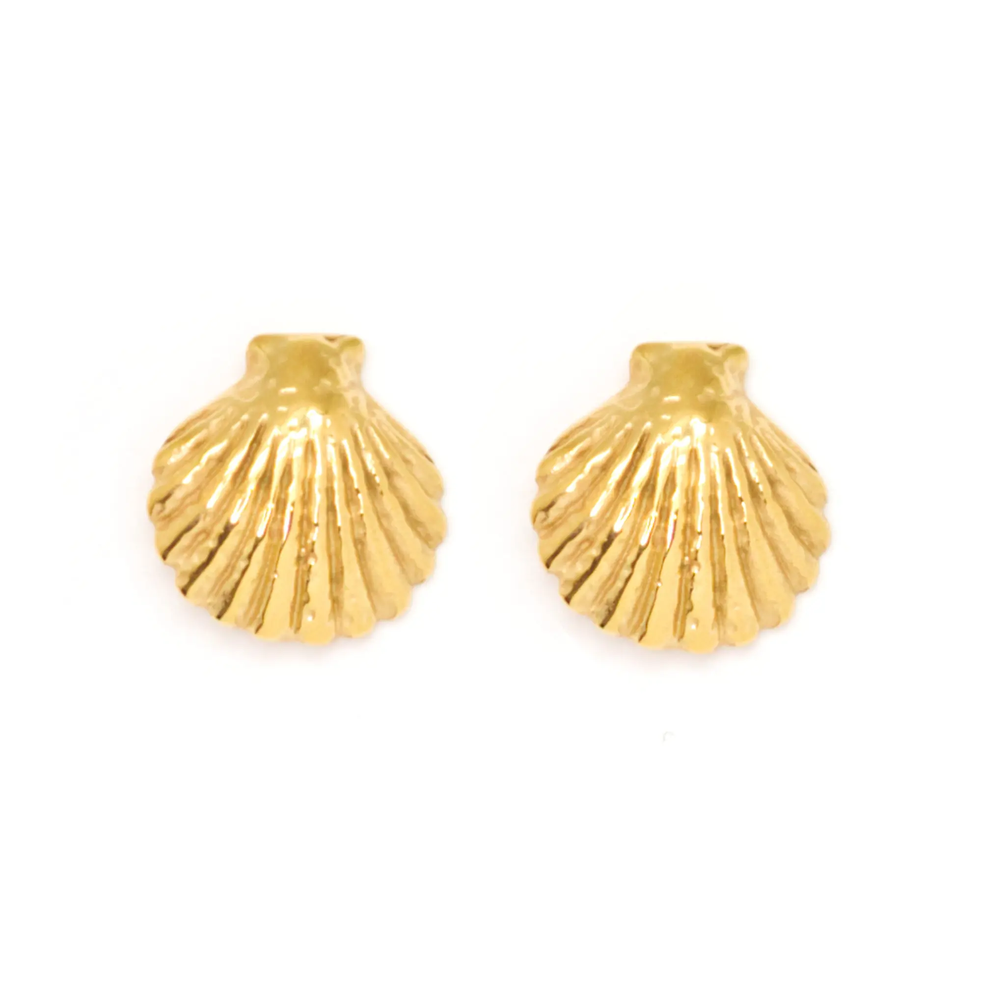Beachy ~ Seashell Stud Earrings by Salty Cali