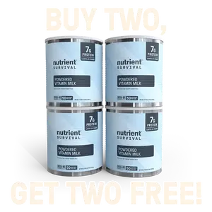 Powdered Vitamin Milk #10 Can B2G2