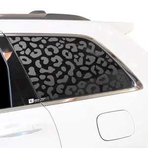 Precut Leopard Cheetah Print Window Fuel Door Gas Cap Vinyl Decal Fits Jeep Grand Cherokee 2011-2021