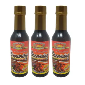 Caribbean Sunshine Authentic Jamaica Browning – 5 oz Bottles, 3 Pack, Traditional Caribbean Flavor