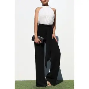 Mock Neck Jumpsuit