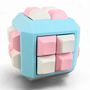 SQUARE Cube Fidget 24 key caps - Clicky Fidget