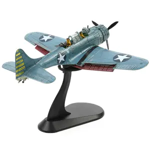 1/72 Douglas SBD-2 Dauntless Dive Bommber Model World War II Midway Vintage Warplane Metal Diecast