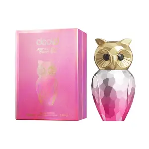 Women's Owl Design Perfume, Eau de Parfume, Long-Lasting Scent, Elegant Female Fragrance, Ideal Gift for Her, City Girl Perfume, Daily Wear