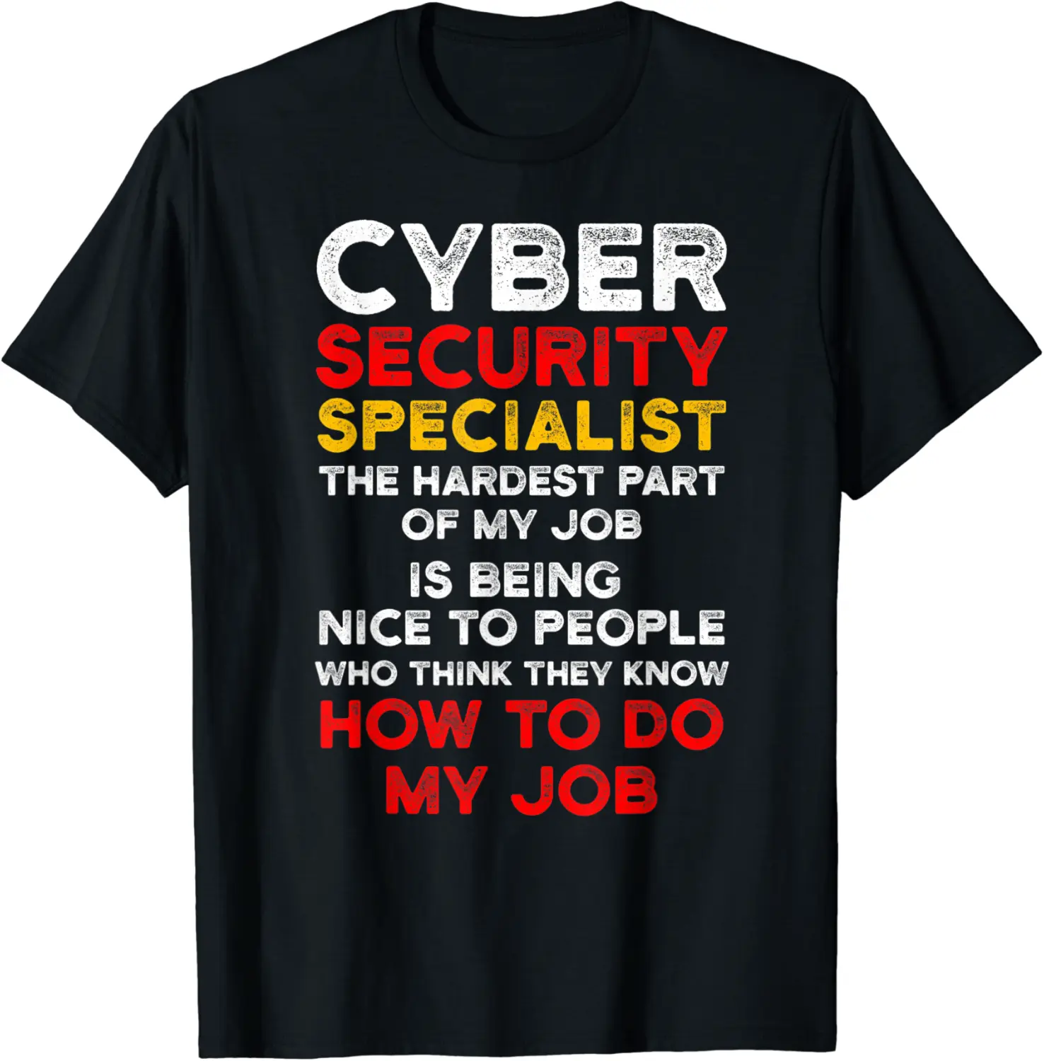 Cybersecurity IT Analyst Nice Certified Tech Security T-Shirt - Bernadetab Shop 40B08P3TD9RT