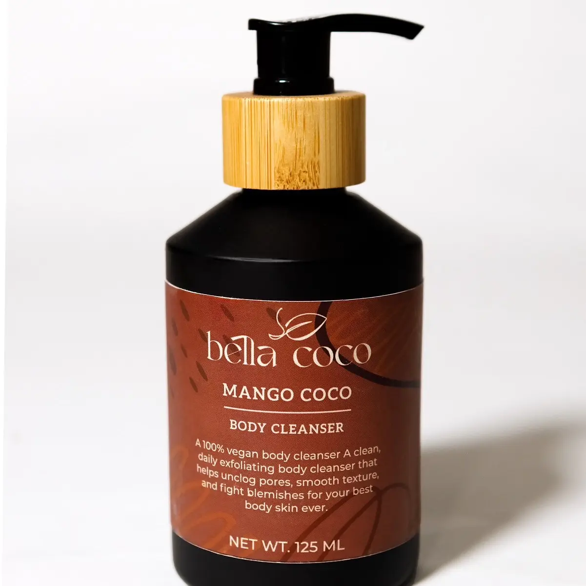 Bella Coco Skin Body Cleanser Body Care Body Wash Cleansing Soap Exfoliant Gentle Smooth