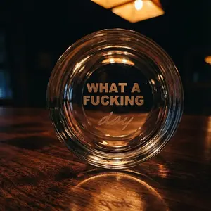 WAFD Whiskey glass