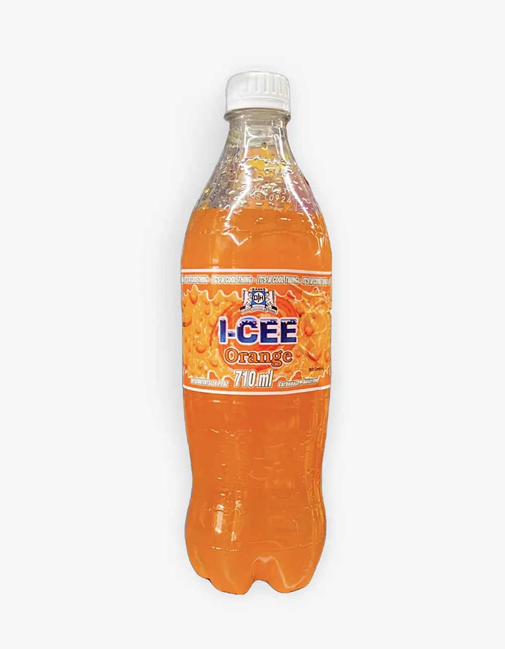 Guyana's I-CEE Orange Soda 20oz