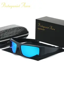 Protagonist Aura Lightweight Sports Style Men's Sunglasses Square Frame Polarized Lens, Reduces Glare for Fishing & Hiking, Fashionable and Versatile Outdoor Accessory, Sports Eyewear