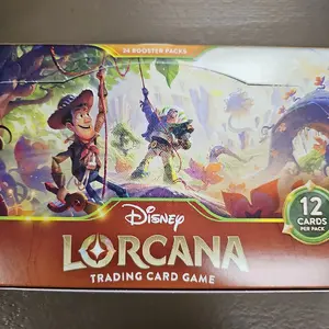 Lorcana Wilds Unknown Booster Box Factory Sealed