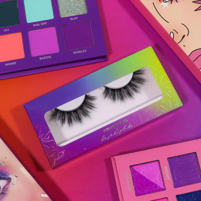 Lins x Blend Bunny Synthetic Strip Eyelashes + Comfortable For Daily Use