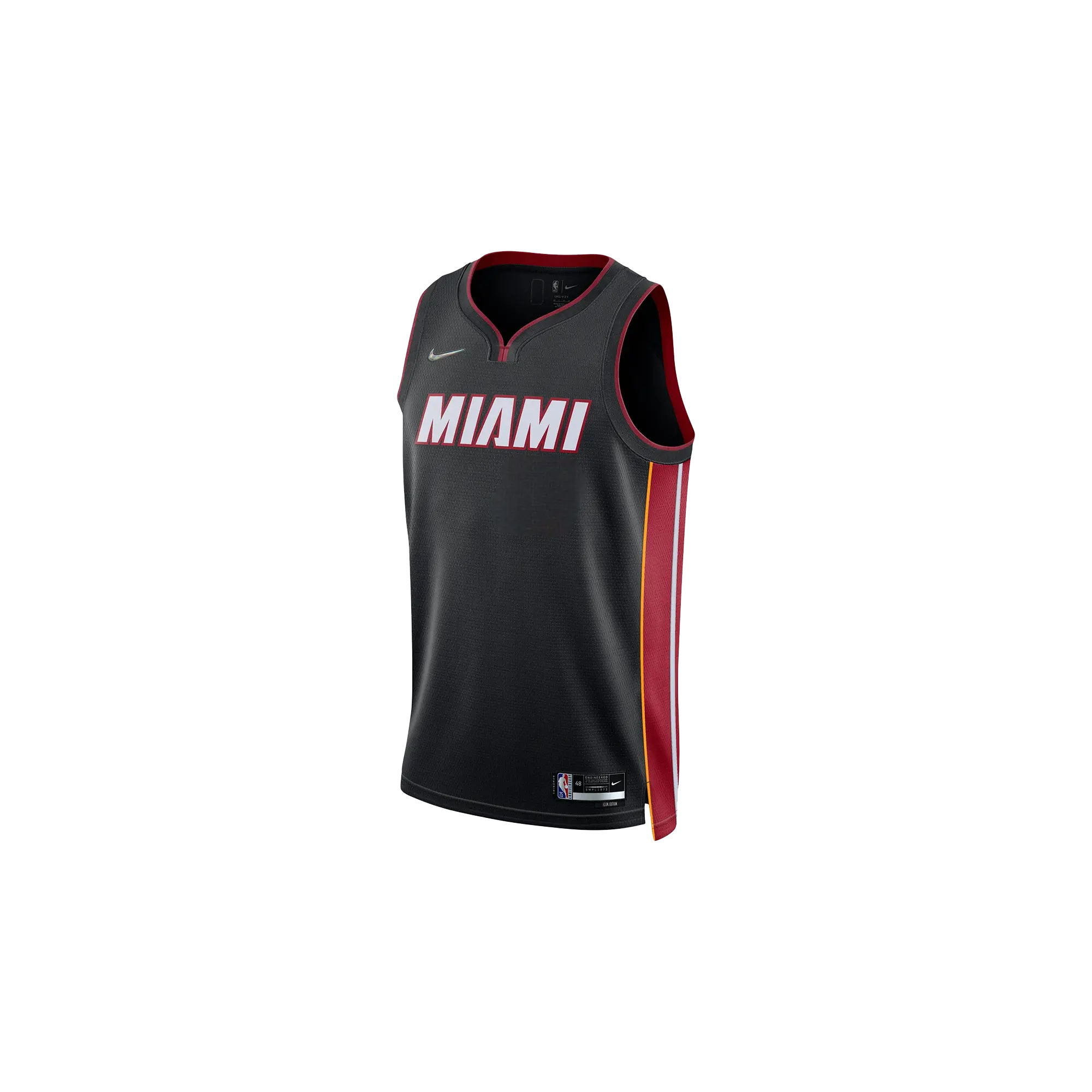 NBA Miami Heat Icon Swingman Jersey "Black / Red" DN2620 010