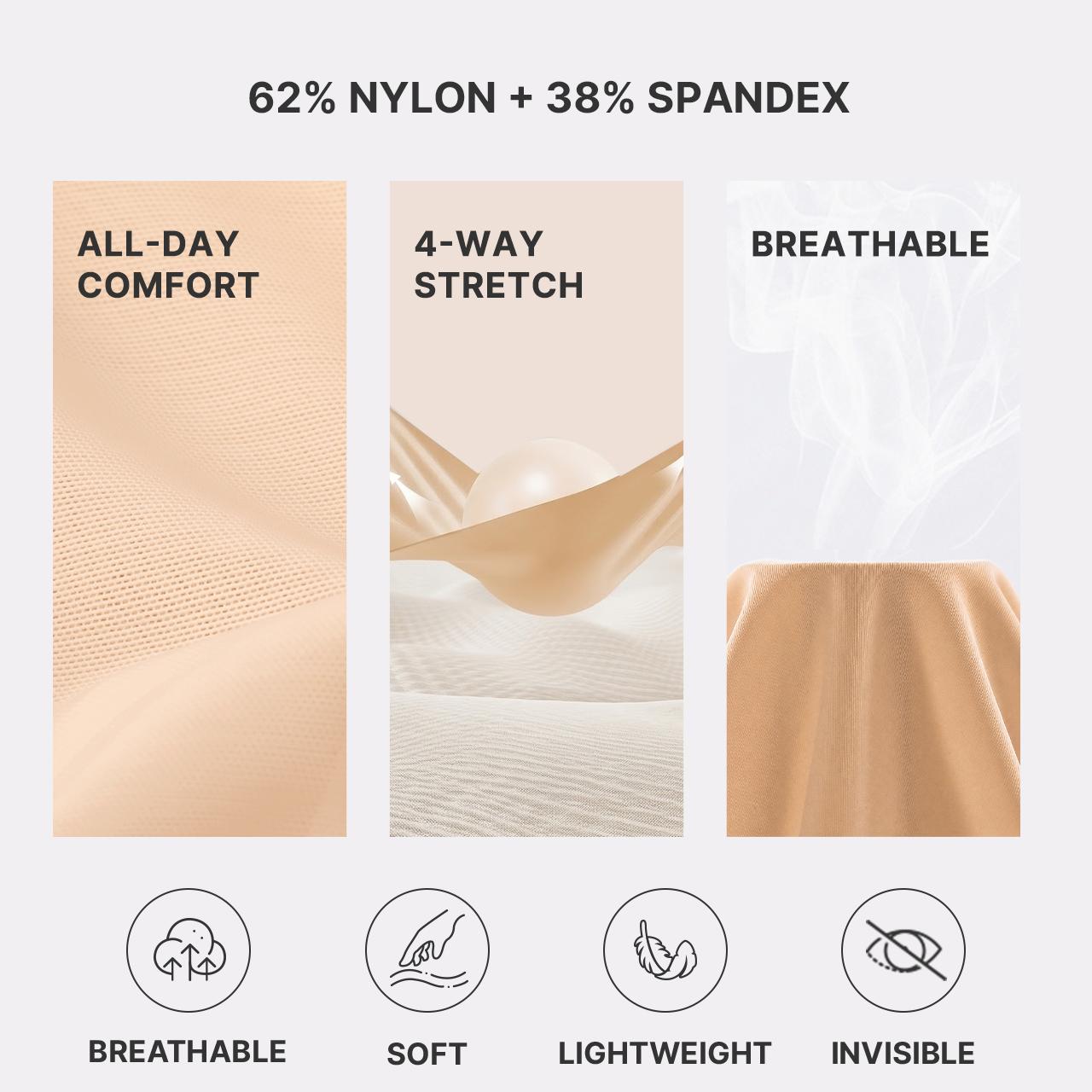 SHAPELLX  BOOT-YEAH MeshSmooth X-Compression Tummy Control Hip-Lifting All-Day Shaping High-Waist Mid Leg Thigh Shaping Breathable Mesh Short