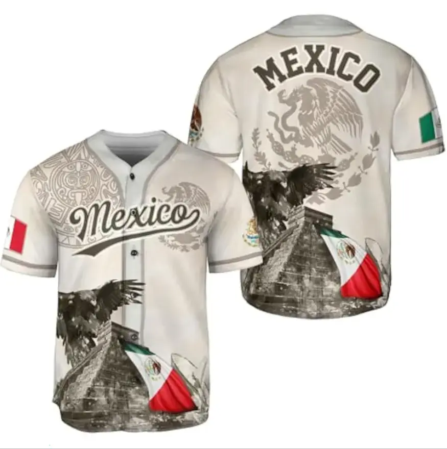 CHIARA CONTI11 Mexican Jersey, Baseball Jersey for Men, Unisex Sports Jerse