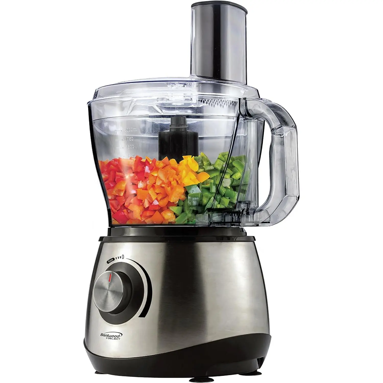 Brentwood Ss Food Processor - 8 Cup Silver Brentwood Ss Food Processor - 8 Cup Silver