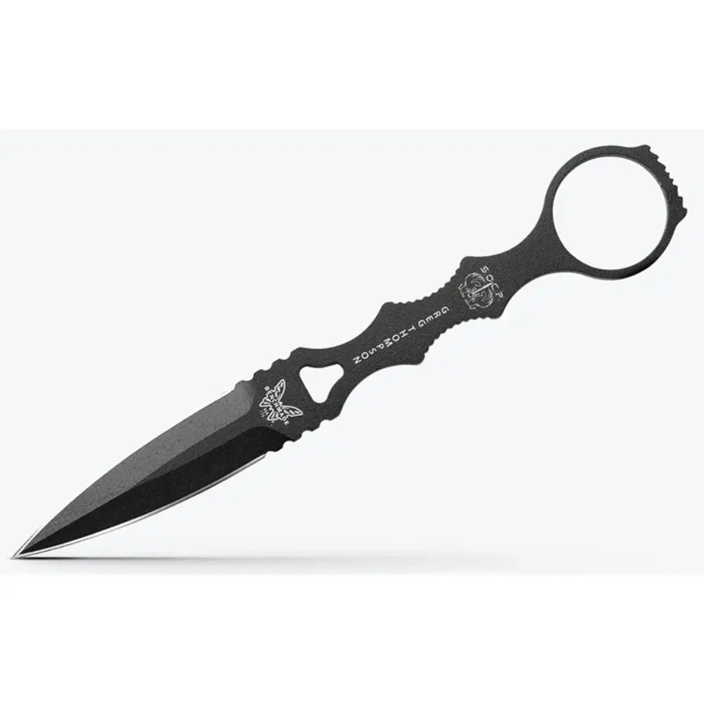 Benchmade 176BKSN Mini Fixed Utility Tool with Sand Sheath (Black)