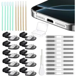 (10-Pack) USB C Dust Plug, Phone Accessories for iPhone 17 16 15/16 Plus /16 15 Pro / 16 15 Pro Max, Type C Dust Cover Charging Port Protector Cap, Speaker Cover for iPhone