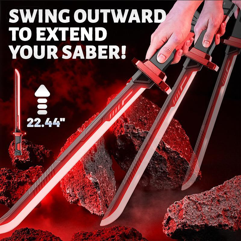 BLD LED SparkBlade Sword with Spray Effect knife Toy Cyberpunk Katana - Light-Up Propfor Cosplay, Raves & Festivals RGB Lights Durable CollectibleItem US In Stock, Valentine’s Gift Idea ,cool birthday gift,type-c rechargeable