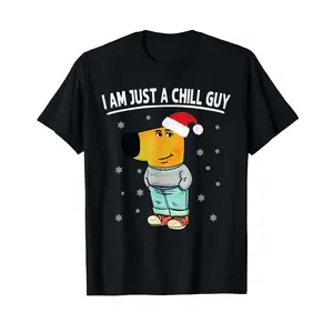 I'm Just a Chill Guy Meme Video T-Shirt , Meme TShirt, Boyfriend Shirt, Chill Guy Meme Gift Menswear Top