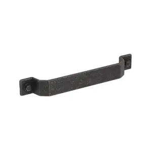 Rustic Black Cabinet Handles – Vintage Iron Finish