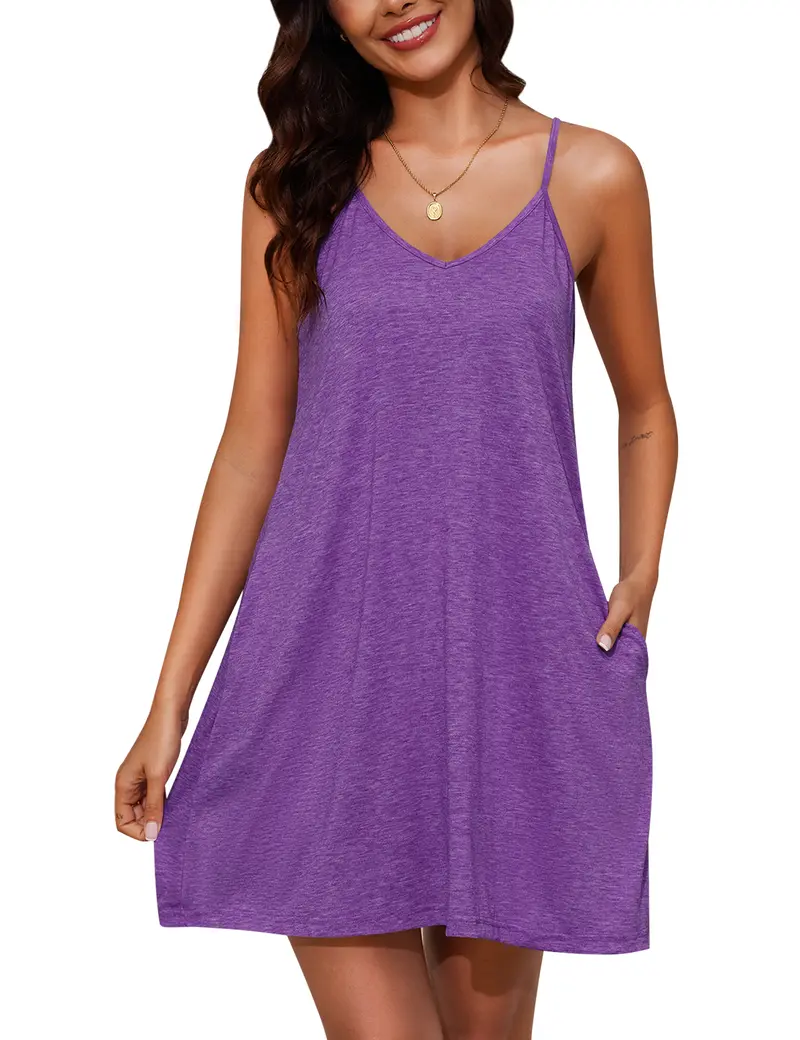 cotton nightgown dress - TikTok Shop