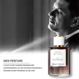 Perfume Kiss Unisex Spicy Woody Fragrance, 100ml Single Item - Elegant Social Aroma with Top Notes of Cardamom, Moss, Sandalwood, Ylang-Ylang and Base Notes of Oakmoss, Woody Scents