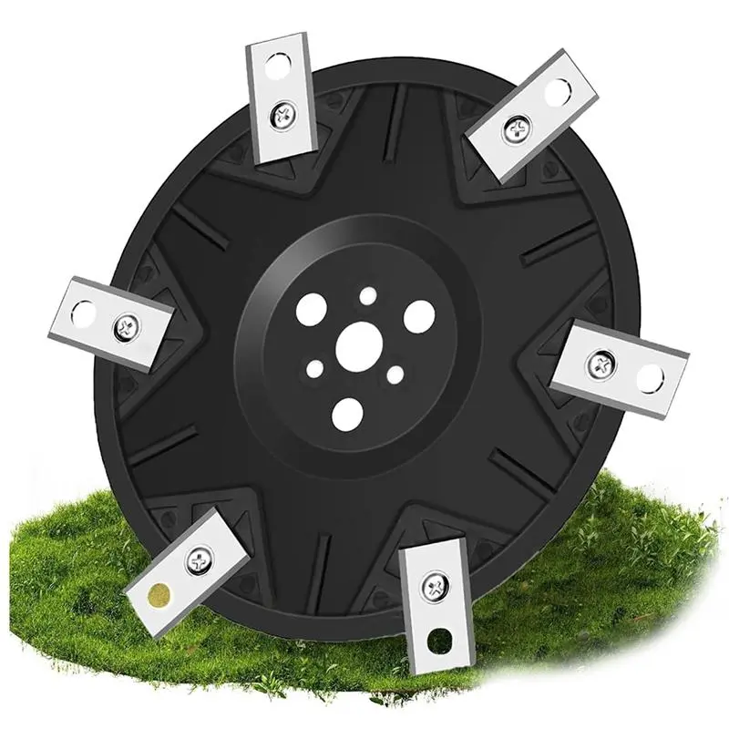 Blade Disc 6pcs Replacement Blade for Worx Landroid Mower Robots, Blade M700 M500 WR167E WR141E Mower Robot Blade