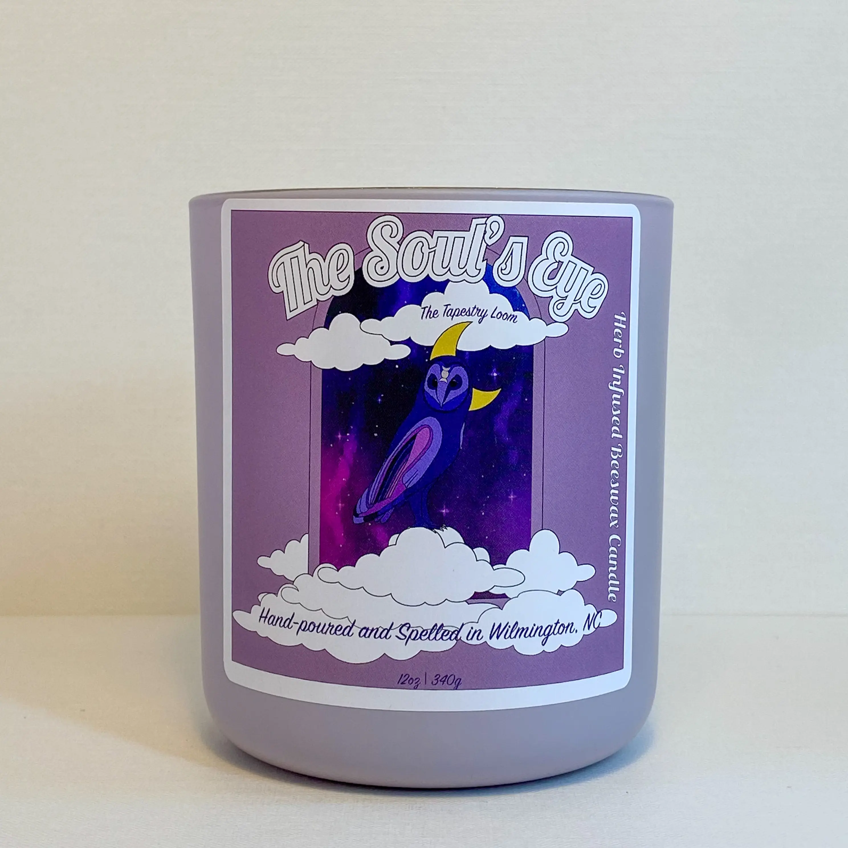 The Soul's Eye Spelled/Fixed (Owl) Magical (intuition) Candle