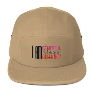 Embroidery (Multi-Color) Five Panel Cap One color only!