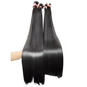 Raw Human Hair Weave Bundles - 30-36 Inch